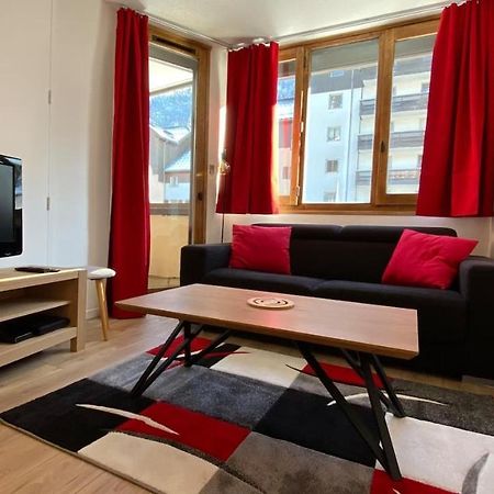 Chamois De Chamonix, Confortable 2 Pieces, Balcon, Parking Gratuit Buitenkant foto